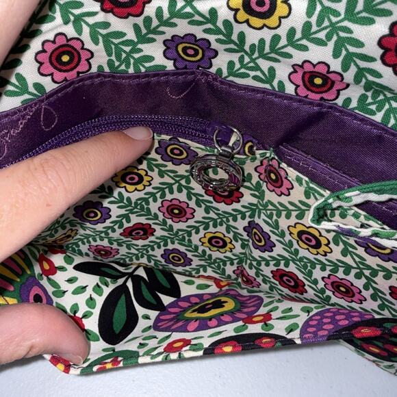 Vera Bradley Women’s Viva La Vera Travel Envelope Wallet Clutch Floral - Picture 5 of 7